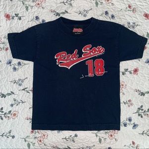 Red Sox Johnny Damon #18 Baby Tee